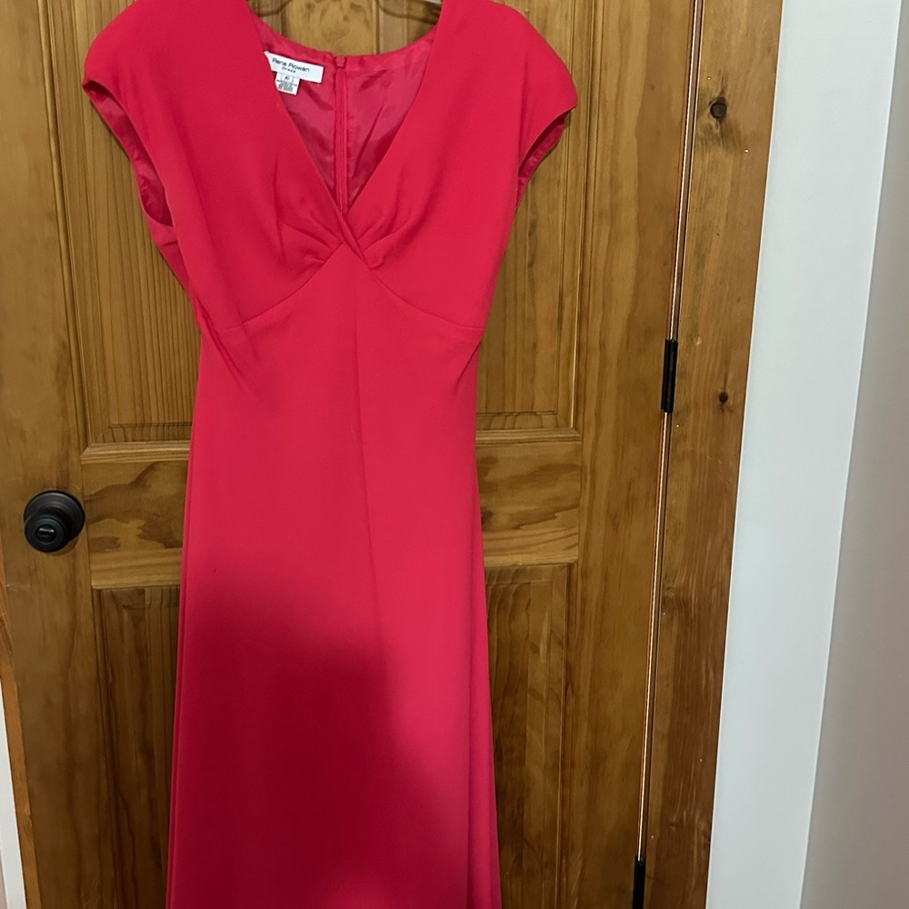 Elegant Red Women's Dress